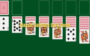 classic solitaire card game